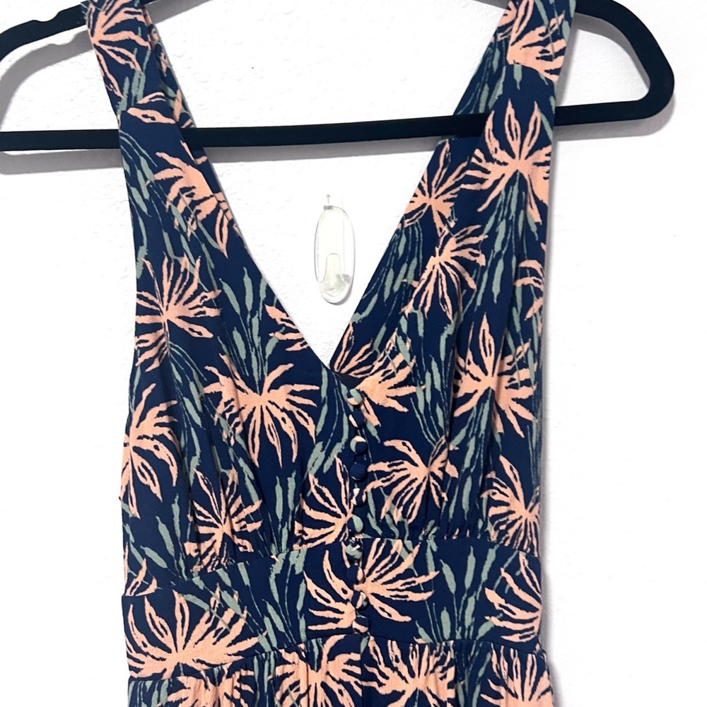 Madewell Palm print jumpsuit summer resort wear 2‎ - Picture 8 of 15